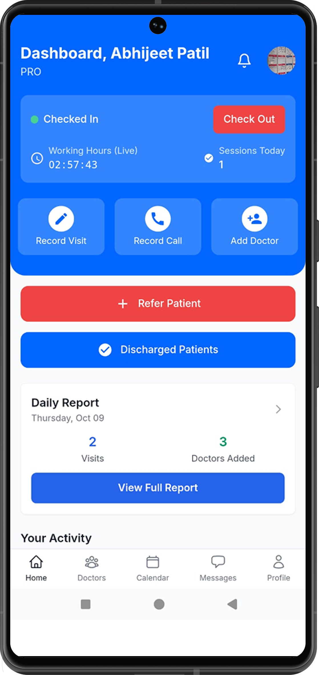 PRO Dashboard